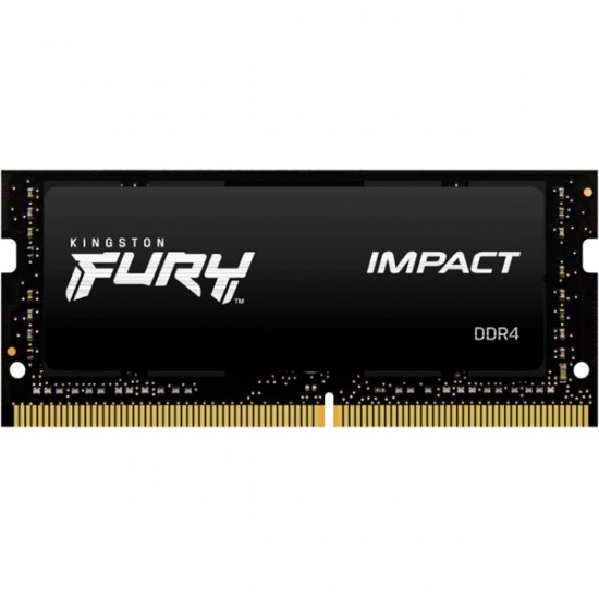 KINGSTON FURY NB memória DDR4 16GB 3200MHz CL20 SODIMM Impact