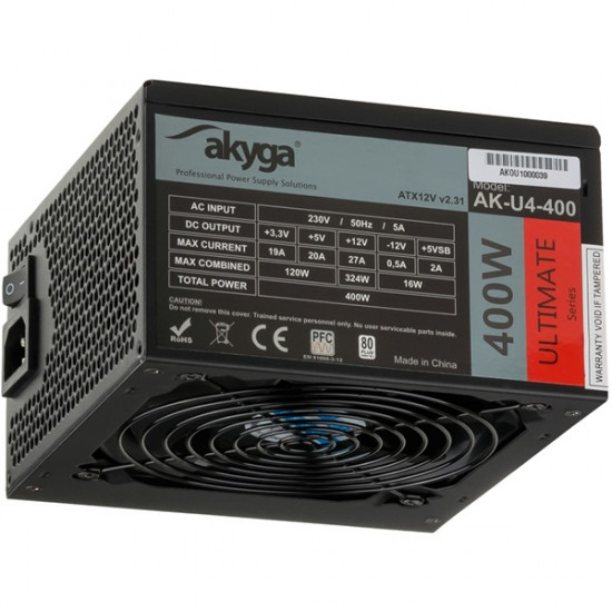 Akyga ULTIMATE 400W tápegység (AK-U4-400) Akyga ULTIMATE 400W tápegység (AK-U4-400)