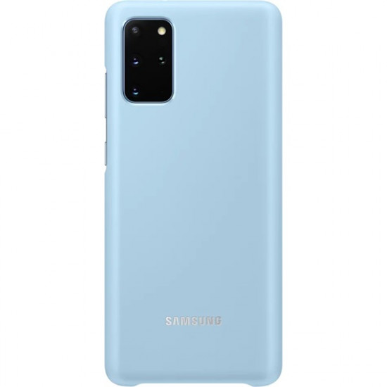 Samsung Galaxy S20+ LED cover hátlap - kék (EF-KG985CLEGEU)