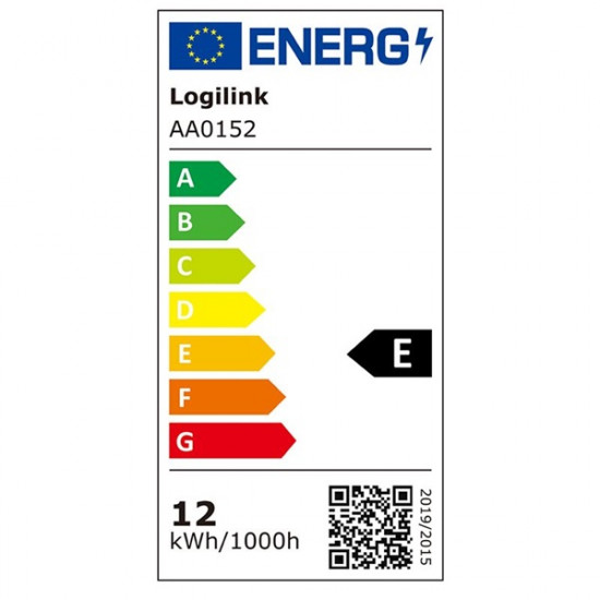 Logilink 25cm fekete LED körlámpa okostelefonhoz (AA0152)