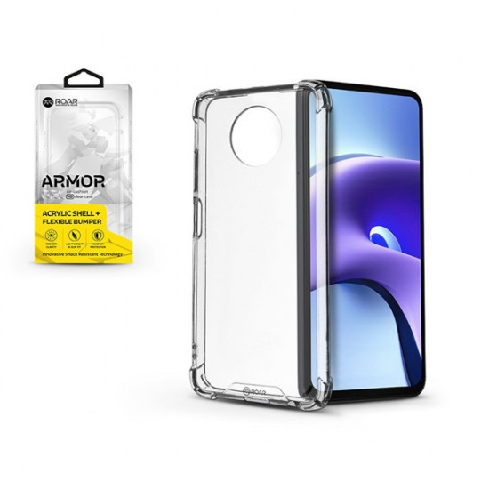 Roar Armor Xiaomi Redmi NOTE 9T átlátszó ütésálló szilikon védőtok (KC0696)