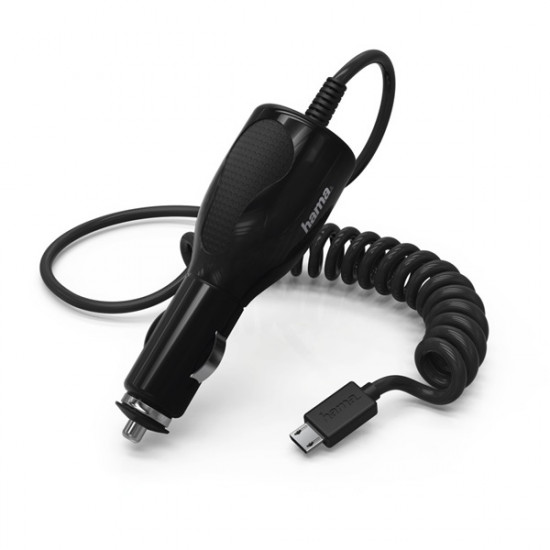 Hama autós töltő Micro-USB kábel fekete (173671)