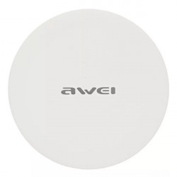 AWEI W6 10W ultra vékony fehér vezeték nélküli töltő (MG-AWEW6-01)