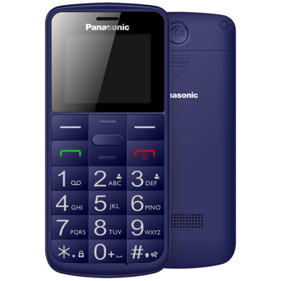 Panasonic KX-TU110EXC 1,77 Dual SIM kék mobiltelefon