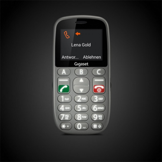 Gigaset GL390 2,2 Dual SIM ezüst mobiltelefon