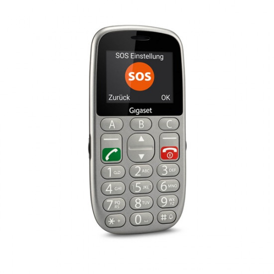 Gigaset GL390 2,2 Dual SIM ezüst mobiltelefon