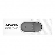 ADATA UV220 64GB USB 2.0 White/Gray Pen Drive (AUV220-64G-RWHGY)