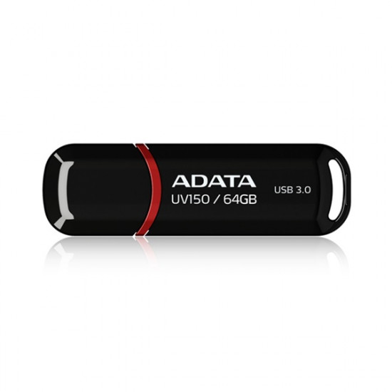 ADATA UV150 64GB fekete USB 3.0 pendrive (AUV150-64G-RBK)