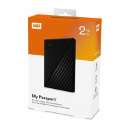Western Digital MY Passport 2TB 2,5'' USB3.0 fekete külső merevlemez (WDBYVG0020BBK-WESN)