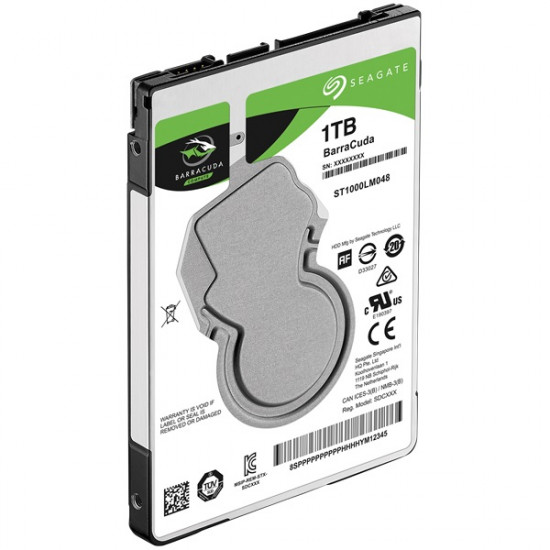 Seagate BarraCuda 1TB 2,5 notebook merevlemez (ST1000LM048)