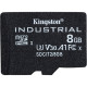 KINGSTON 8GB microSDHC Industrial C10 A1 pSLC Card Single Pack w/o Adapter KINGSTON 8GB microSDHC Industrial C10 A1 pSLC Card Single Pack w/o Adapter