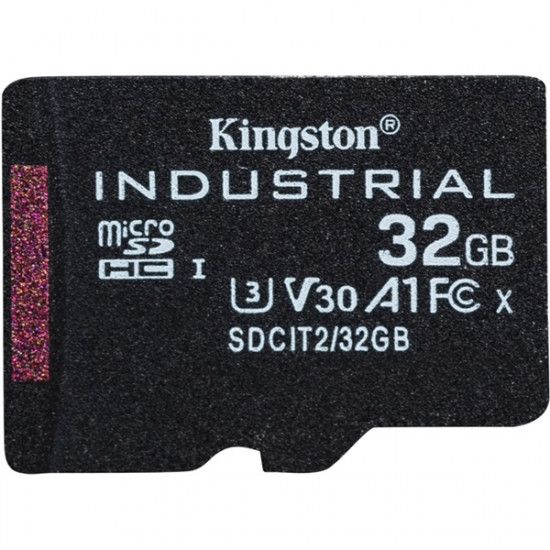 Kingston 32GB SD micro Industrial (SDHC Class 10 A1) (SDCIT2/32GBSP) memória kártya