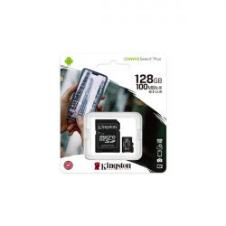Kingston Canvas Select Plus 128GB microSDXC CL10 memóriakártya + adapter (SDCS2/128GB)