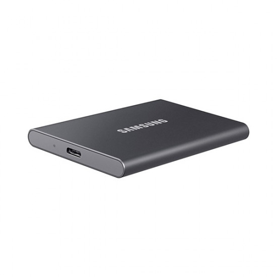 SAMSUNG Portable SSD T7 2TB extern USB 3.2 Gen 2 indigo titan grey
