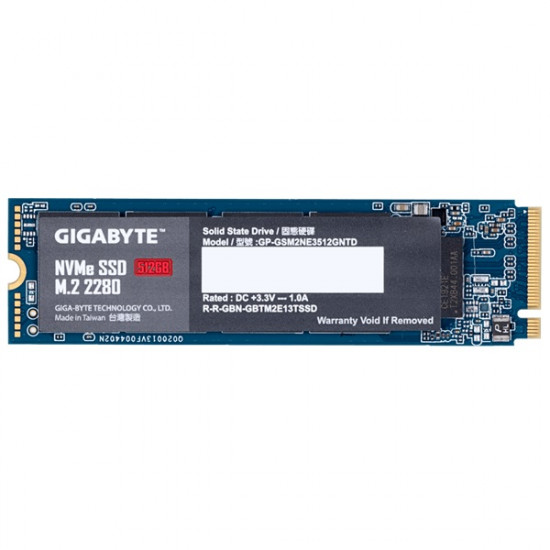 Gigabyte 512GB SSD M.2 meghajtó (GP-GSM2NE3512GNTD)