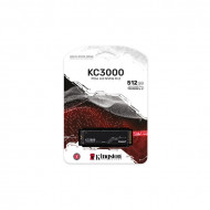 Kingston KC3000 512GB M.2 NVMe PCIe 4.0 SSD meghajtó