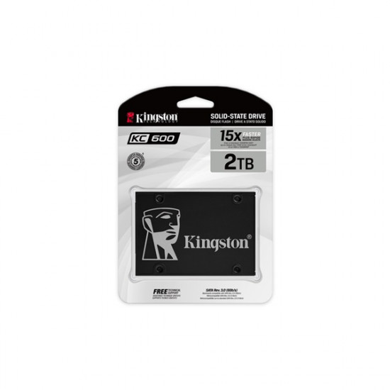 Kingston KC600 2TB 2.5 SATA3 SSD meghajtó (SKC600/2048G) Kingston KC600 2TB 2.5 SATA3 SSD meghajtó (SKC600/2048G)