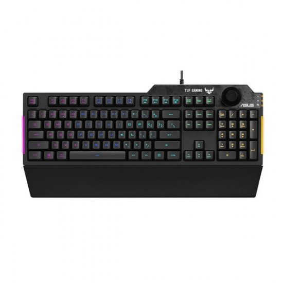 Asus TUF Gaming K1 USB fekete billentyűzet HUN Asus TUF Gaming K1 USB fekete billentyűzet HUN