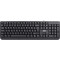 IRIS B-13 USB fekete billentyűzet