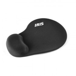IRIS ergonomikus egérpad - fekete (P-23)
