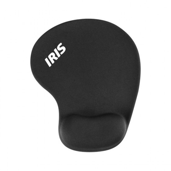 IRIS ergonomikus egérpad - fekete (P-23)