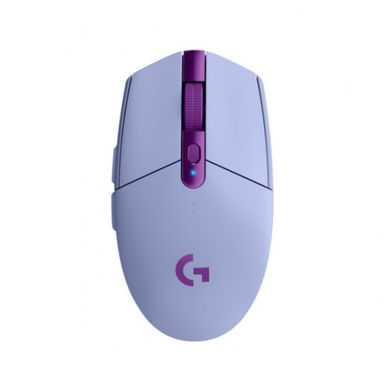 Logitech G305 LIGHTSPEED vezeték nélküli optikai Gaming egér lila (910-006022)