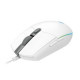 Logitech G203 LIGHTSYNC gaming egér fehér (910-005797)