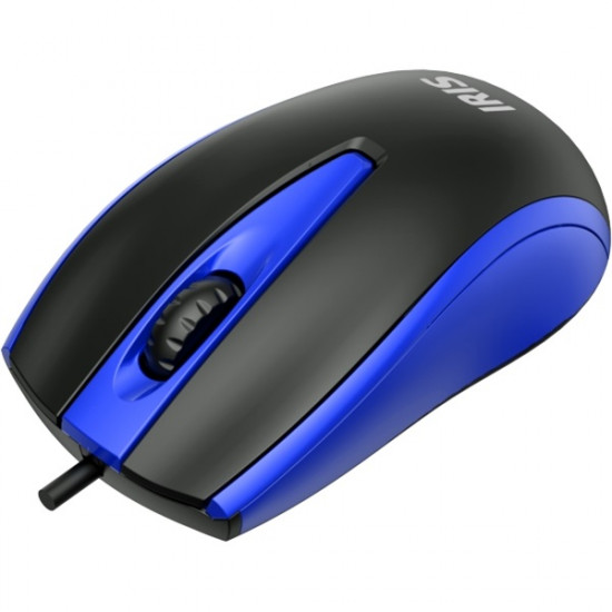 IRIS USB Vezetékes egér - Fekete-Kék (E-16) IRIS USB Vezetékes egér - Fekete-Kék (E-16)