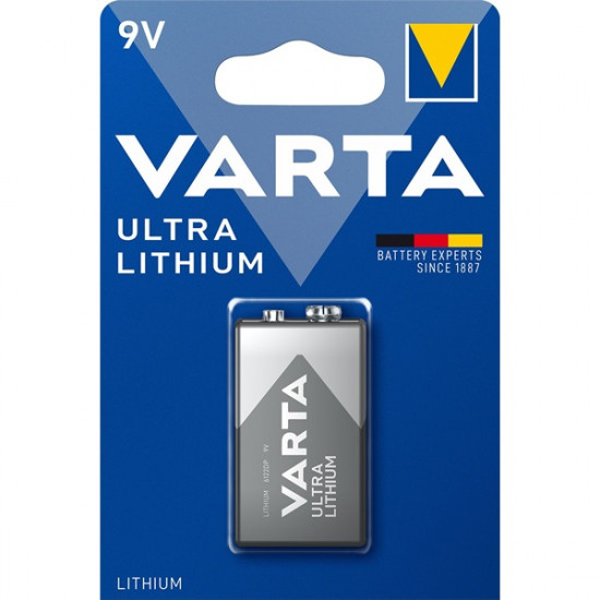 Varta Professional 9V Lithium elem (6122301401)