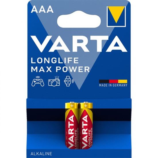Varta Max Tech AAA alkáli mikro ceruza elem 2db (4703101412)