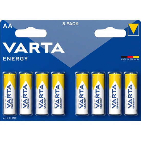 Varta Energy AA LR6 alkáli ceruza elem 8db (4106229418)
