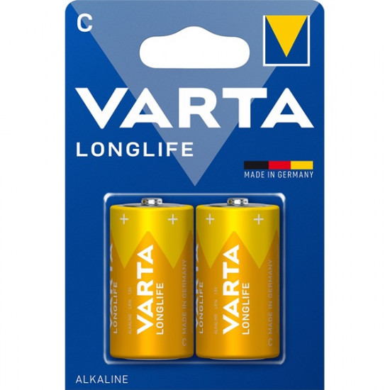 VARTA Longlife Baby C LR14 alkáli elem 2db (4114101412)