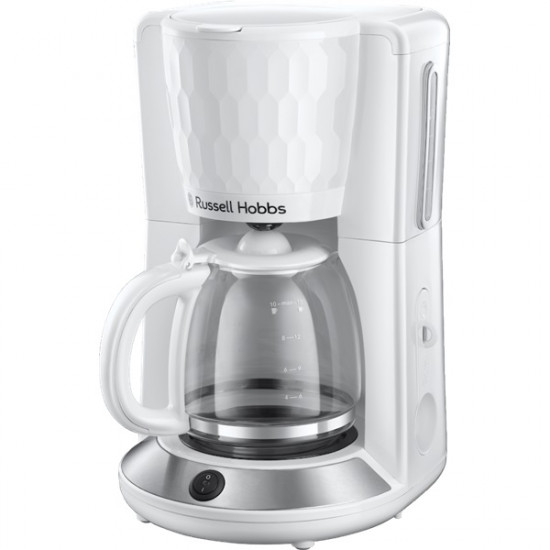 Russell Hobbs 27010-56/RH Honeycomb 10 személyes fehér filteres kávéfőző (23940016001)