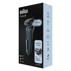 BRAUN Series 6 60-N1000s Wet&Dry borotva utazótokkal, szürke