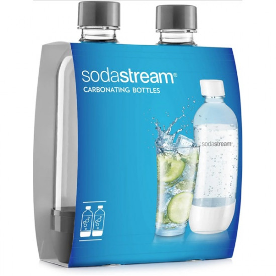 Sodastream műanyag palack/ Duo Pack szürke (40017358)