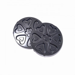 TOO szív formájú kiegészítő sütőlap WM-304W-850W típusú gofrisütőhöz (AP-307B-HCP)