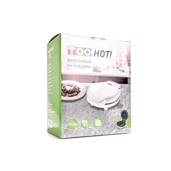TOO gofrisütő fehér (WM-301W-1000W) TOO gofrisütő fehér (WM-301W-1000W)