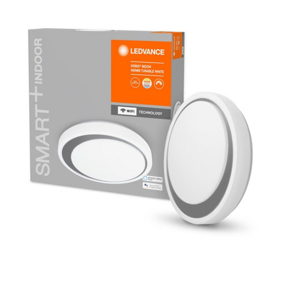 Ledvance Smart+ WiFi  menny. okos lámpa Ceiling Moon áll. színhőm. 480mm okos,  vezérelhető intelligens lámpatest