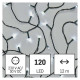 Emos 12m/120LED/kül-beltéri/időzítős/hideg fehér karácsonyi LED fényfüzér (D4AC03)