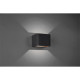 TRIO Melvin fekete fényerőszabályzós LED fali lámpa (223910132)