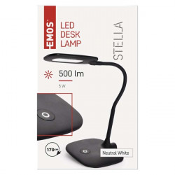 Emos Stella LED asztali lámpa fekete (Z7602B)