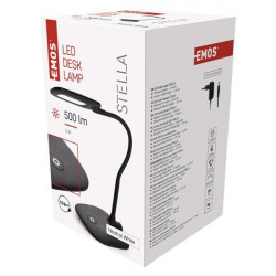 Emos Stella LED asztali lámpa fekete (Z7602B)