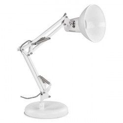 EMOS DUSTIN 25 W E27 IP20 fehér asztali lámpa (Z7612W)