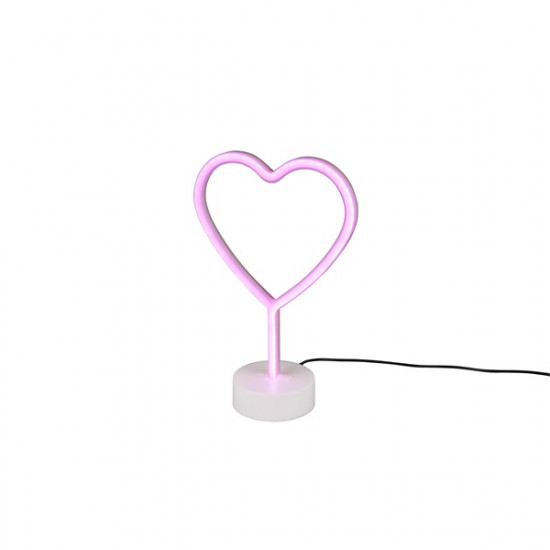 Trio Heart USB asztali lámpa (R55210101)