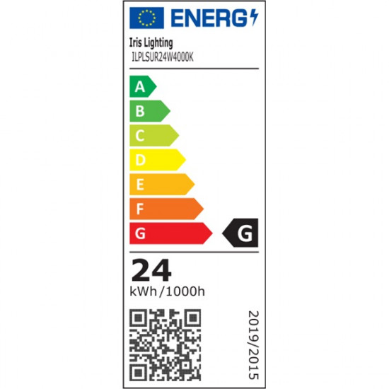 Iris Lighting PLSUR-24W 24W/1920lm/4000K mennyezeti kör alakú LED panel (ILPLSUR24W4000K)