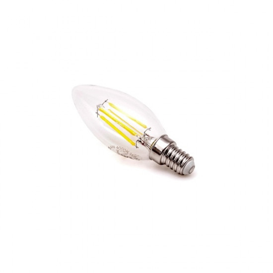 Iris Lighting Filament Candle Bulb FLC35 4W/4000K/360lm gyertya E14 LED fényforrás (ILFCBE14FLC354W4000K)