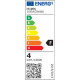 Iris Lighting Filament Candle Bulb FLC35 4W/4000K/360lm gyertya E14 LED fényforrás (ILFCBE14FLC354W4000K)