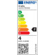 Iris Lighting Filament Bulb Longtip FLCT35 4W/4000K/360lm aranyszínű gyertya E14 LED fényforrás (ILBLE14FLCT354W4000K)