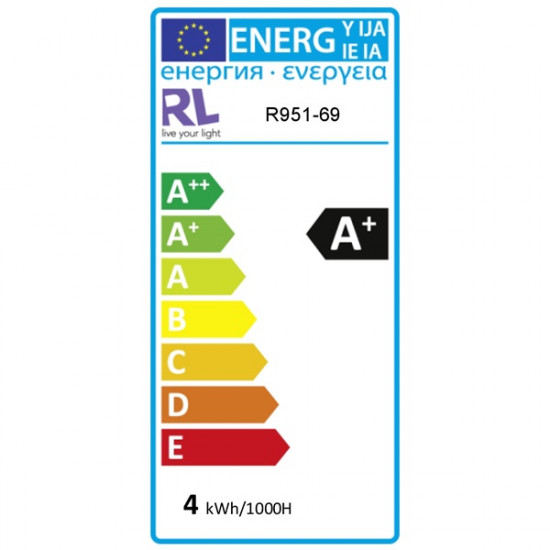 Trio E14 3000K 300lm LED izzó (R951-69)