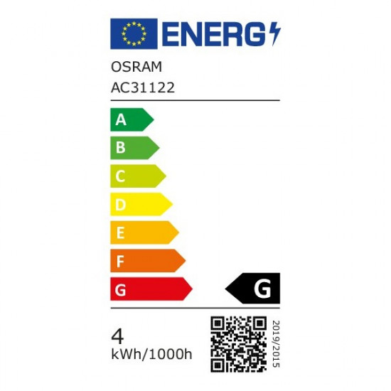 Osram Star+ RGBW/matt búra/4,5W/250lm/2700K/E14 távirányítható LED kisgömb fényforrás